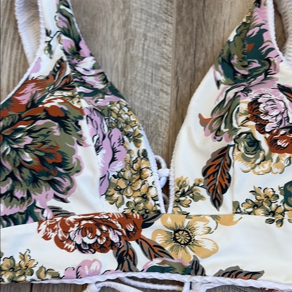Maaji Reversible Multicolor Floral Bikini Top - Picture 6 of 6